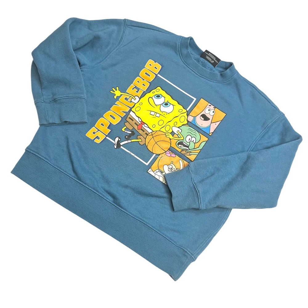 Kids Pull Over Swearer, Nickelodeon, Sponge Bob Square Pants, Size 8